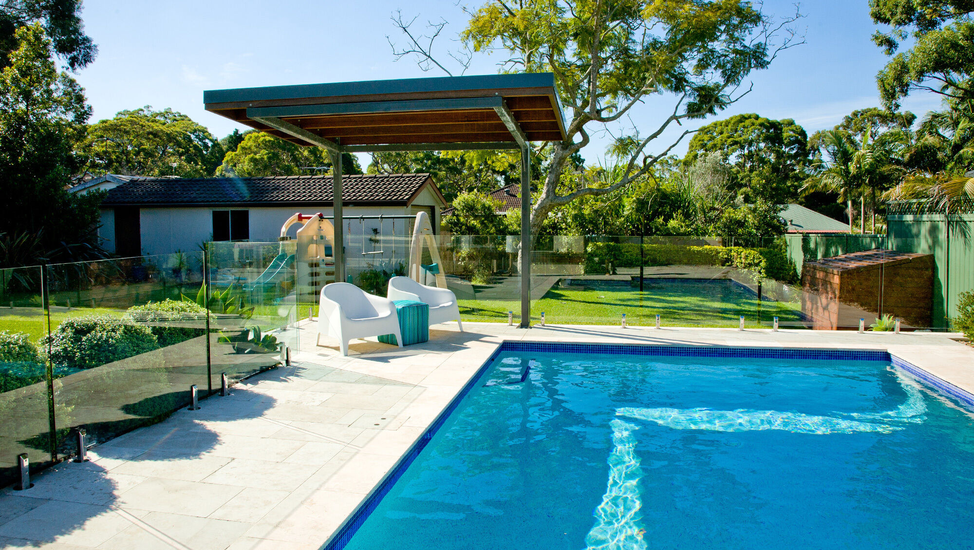 Caringbah South Pool / Sun Shelter / Outdoor Surrounds